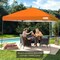 Best Choice Products 10x10ft Easy Setup Pop Up Canopy w/ 1-Button Setup, Wheeled Case, 4 Weight Bags